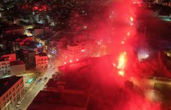 Το εντυπωσιακό pyro show για τα 100 χρόνια του ΟΦΗ (vid)