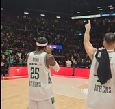 Το «ευχαριστώ» του Παναθηναϊκού στο κόσμο του στο Μιλάνο (vid)