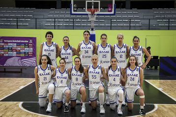 Η 12αδα της εθνικής μπάσκετ Γυναικών για τον αγώνα με την Εσθονία