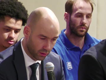 Σπανούλης: «Δεν είμαστε στο ίδιο επίπεδο με Ολυμπιακό και Παναθηναϊκό, οι παίκτες μου να τα δώσουν όλα»