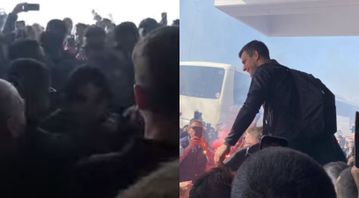 «Κάηκε» το Ηράκλειο με την υποδοχή της αποστολής του ΟΦΗ - Η ιδιαίτερη αποθέωση στον Κόντη (vid)