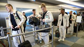 Η αναχώρηση του Παναθηναϊκού για τη Φλωρεντία