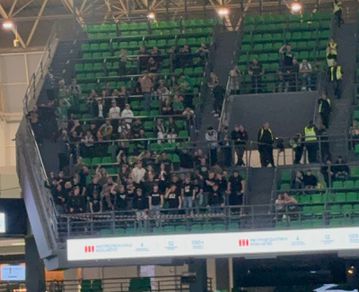 Πήραν θέση στο T-Center οι φίλοι της Ζαλγκίρις - Το βίντεο του Sportal