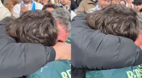 Συγκίνηση στη Ρεάλ Μαδρίτης: Ο πατέρας του Μοράν ξέσπασε σε κλάματα μετά το ντεμπούτο του γιου του (vid)