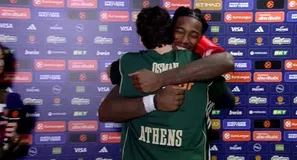 Η αγκαλιά Οσμάν - Λεσόρ στο flash interview (vid)