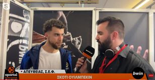 Σκότι Ουίλμπεκιν στο Sportal: «Κάναμε λάθη κόντρα στον Ολυμπιακό - Πάμε για την πρόκριση στο Final Four»