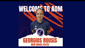 Ο Γιώργος Ρούσης στον πάγκο του Μαρκόπουλου