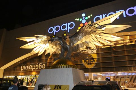 Τηλεφώνημα για βόμβα στην Opap Arena, εκκενώθηκε η πλατεία του Αετού
