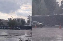 Άνοιξαν οι ουρανοί στην Τούμπα πριν το ντέρμπι ΠΑΟΚ - Ολυμπιακός (vid)