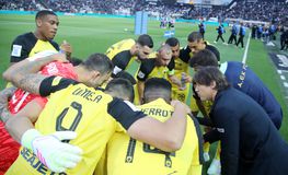 Ο Αλμέιδα αποχαιρέτισε τους ποδοσφαιριστές της ΑΕΚ