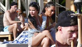 Τα... σπάει στη Μύκονο ο τραυματίας Βλάχοβιτς – Ναργιλέδες, γυναίκες και ποτά η «παρέα» του Σέρβου! (gallery)