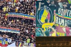 Διεκόπη προσωρινά το Ρουμανία - Κόσοβο για πανό με πολιτικό περιεχόμενο: «To Κόσοβο ανήκει στη Σερβία» (vid)