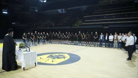 Πραγματοποιήθηκε ο αγιασμός της AEK ενόψει της νέας σεζόν