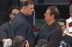 Θέρμη χειραψία ανάμεσα σε Μπαρτζώκα και Αταμάν πριν το ντέρμπι