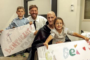 Επέστρεψε σπίτι του ο Ακίλε Πολονάρα, σκορπίζοντας χαρά στην οικογένειά του