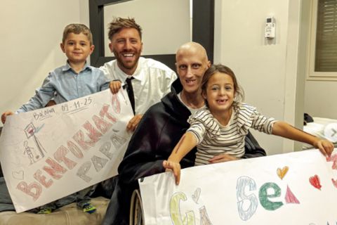 Επέστρεψε σπίτι του ο Ακίλε Πολονάρα, σκορπίζοντας χαρά στην οικογένειά του