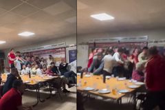 Οι πανηγυρισμοί των παικτών ομάδας έκτης κατηγορίας της Γαλλίας όταν έμαθαν ότι θα παίξουν με την Παρί Σεν Ζερμέν (vid)