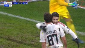 Δεύτερο γκολ για την Μπενφίκα με τρομερό πλασέ του Ράφα