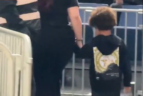 Ο γιος του Λεσόρ στο Βελιγράδι για το ντέρμπι με εμφάνιση... Ομπράντοβιτς (vid)