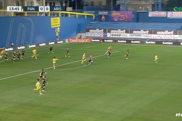 Διπλή επέμβαση του Κουέστα που αρνήθηκε το γκολ στον Παναιτωλικό