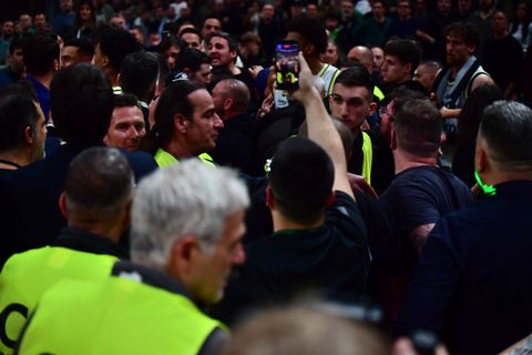 Δείτε το βίντεο της έντασης στο φινάλε του Παναθηναϊκός - Φενέρμπαχτσε