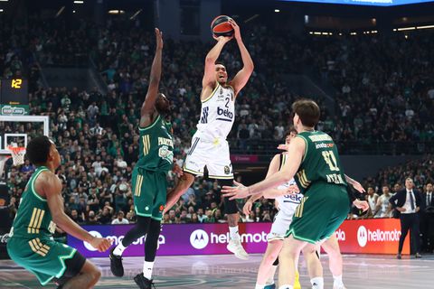 Με καλάθι του Μπόλντγουιν στην εκπνοή η Φενέρμπαχτσε πήρε το θρίλερ με τον Παναθηναϊκό