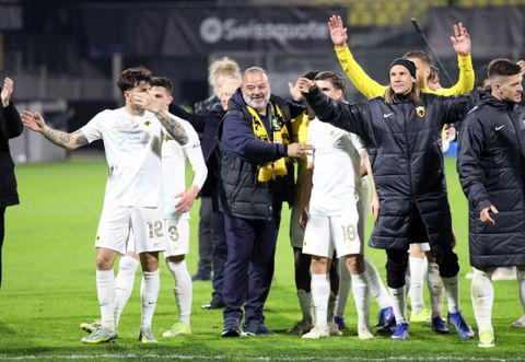 Σαν μια ακόμα (καλή) μέρα στην δουλειά για την ΑΕΚ (vid)