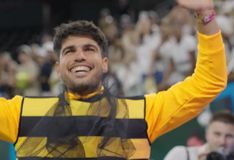 Φοβερό σκηνικό στο Indian Wells - Ο Αλκαράθ ντύθηκε... μέλισσα μετά τη νίκη του! (vid)