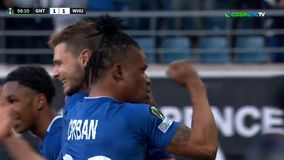 Έκρυψε τη μπάλα η Γάνδη και ο πρώην σέντερ φορ του Ολυμπιακού, Ούγκο Κάιπερς σημείωσε ένα υπέροχο γκολ