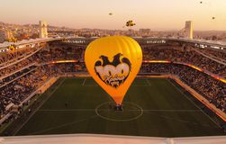 Ο λόγος που δεν πέταξε κανονικά το αερόστατο για τα 100 χρόνια της ΑΕΚ