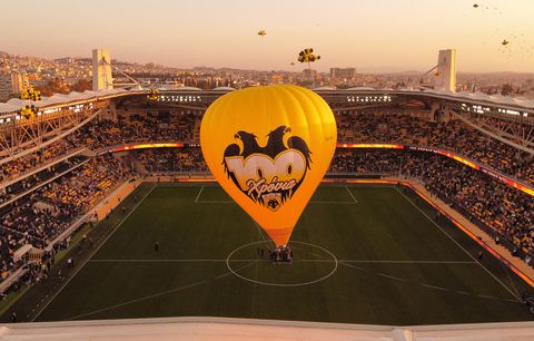 Ο λόγος που δεν πέταξε κανονικά το αερόστατο για τα 100 χρόνια της ΑΕΚ