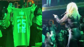 «Δεν θα πας πουθε-Ναν» με τη φανέλα του Αμερικανού να ανεμίζει σε ρυθμούς... Πέγκυς Ζήνα! (vid)