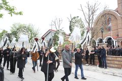 Σε κλίμα βαθιάς θλίψης το τελευταίο «αντίο» στον Στέφανο Μπορμπόκη (gallery)