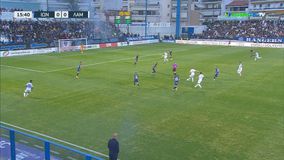 Ο Χουτεσιώτης απέκρουσε το ξαφνικό σουτ του Μαρτίνες