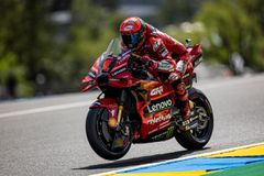 Στην πολ ποζίσιον για το MotoGP του Λε Μαν ο Μπανιάια με δεύτερο τον Μάρκεθ (vid)