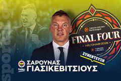 Ο Γιασικεβίτσιους στο Sportal: «Φέτος η Φενέρ έχει άλλη μια ευκαιρία - Ο Ναν δεν φοβάται τις μεγάλες στιγμές»