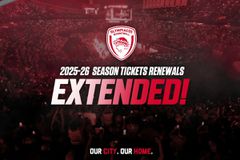 Παράταση στις ανανεώσεις των διαρκείας στον Ολυμπιακό - Ρεκόρ δεκαετίας από τους «ερυθρόλευκους»