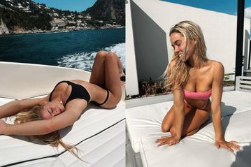 Η Ολίβια Νταν πήγε διακοπές στο Κάπρι κι «αναστάτωσε» το instagram (pics)