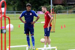 Με Φορτούνη και μπάλες... θανάτου η πρωινή προπόνηση της Πέμπτης (vids)