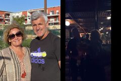 Το γλυκό φιλί των γονιών του Τσιτσιπά στα γενέθλια της μητέρας του