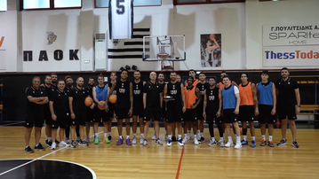 Πρώτη προπόνηση του ΠΑΟΚ με βλέμμα στη νέα σεζόν (vid)