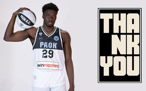 Παρελθόν και επίσημα από τον ΠΑΟΚ ο Αντετοκούνμπο