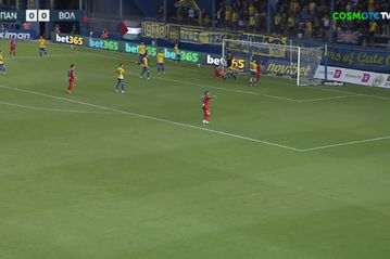 Ο Τζόκα έκανε το 1-0 για τον Βόλο με εξ επαφής προσπάθεια