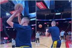 Εύστοχος όπως κι αν σουτάρει! Δείτε τον ο Γιόκιτς να βάζει τρίποντα και με το δεξί και με το αριστερό χέρι (vid)