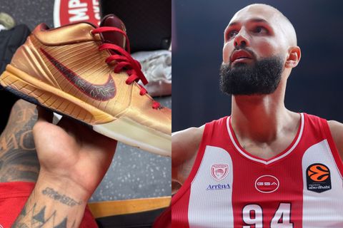 Tα χρυσά παπούτσια του Φουρνιέ και το κρυφό μήνυμα με αποδέκτη τον Ολυμπιακό (pic)