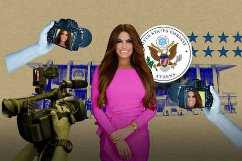 Γιατί πήγε η Κίμπερλι Γκίλφοϊλ στην Ύδρα να βραβευτεί!