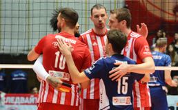 Βόλεϊ: Έχασε αλλά πανηγύρισε την πρόκριση ο Ολυμπιακός κόντρα στη Μπούργκας