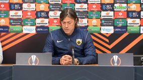 Η συνέντευξη τύπου Αλμέιδα και Μάνταλου ενόψει Άγιαξ