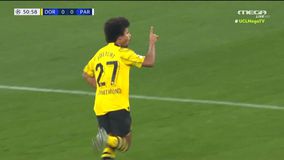 Ο Αντεγέμι άνοιξε το σκορ για τη Ντόρτμουντ, ο Εμερί απάντησε άμεσα για την  Παρί Σεν Ζερμέν (vid)