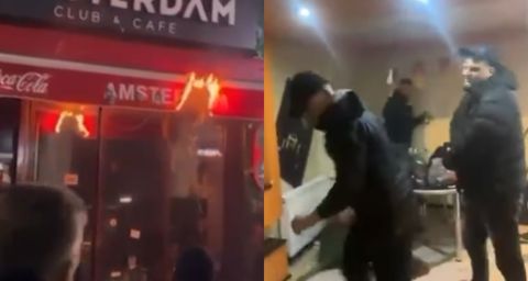 Βανδαλισμοί από οπαδούς της Φέγενορντ στο Βουκουρέστι μετά την ήττα από τη Στεάουα (vids)